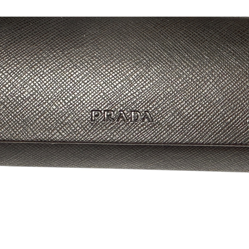 Prada Eyeglasses Black Case Hard Magnetic Closure Velvet Lined (EUC)